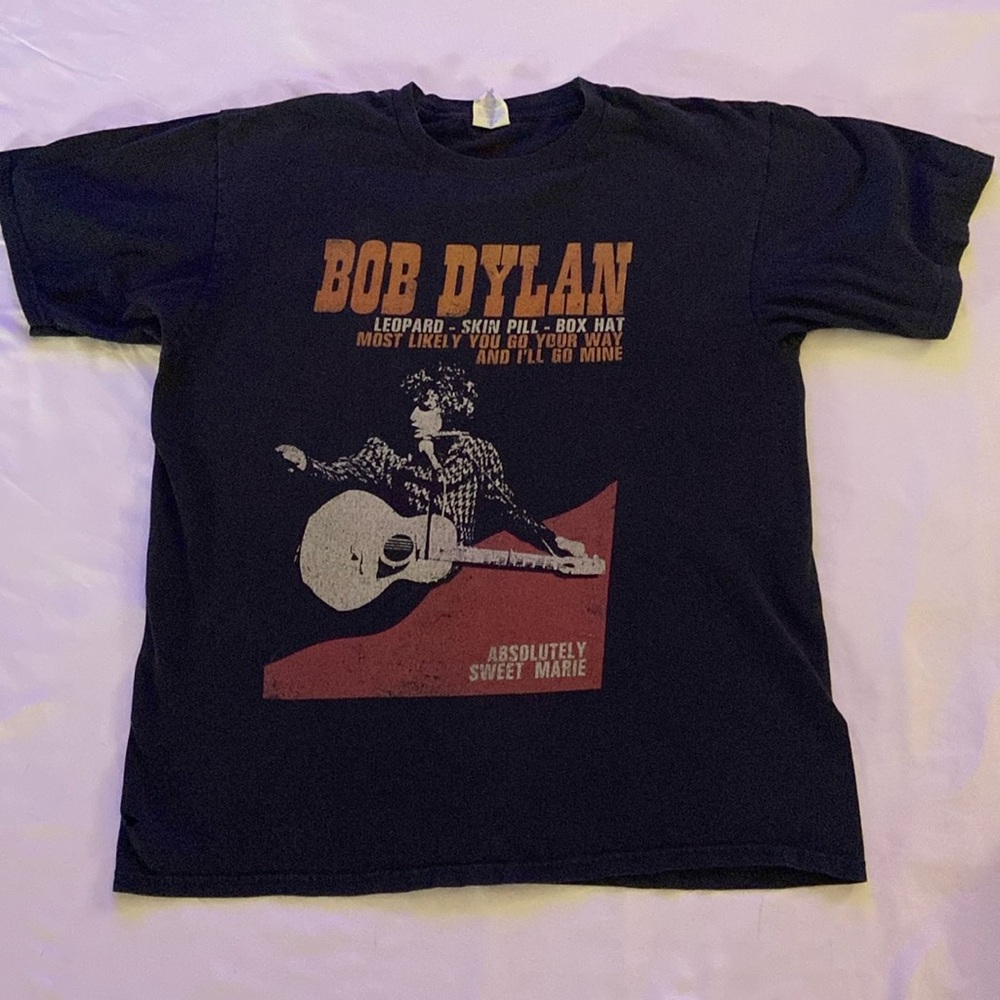 Bob Dylan “Absolutely Sweet Marie” black tee size M